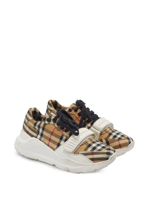 Burberry Pre-Owned Regis House Check sneakers