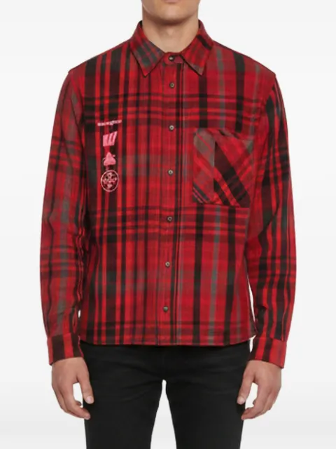 Off-White Pre-Owned Mariana De Silva check shirt