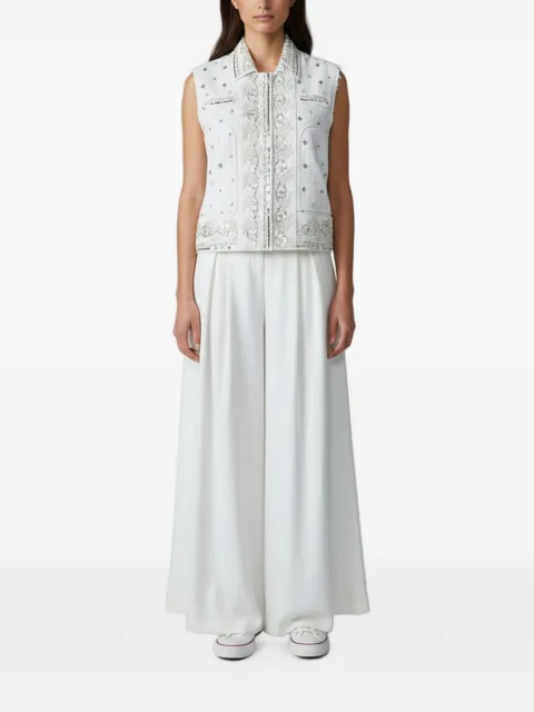 Giambattista Valli sequin-embellished waistcoat and trousers set
