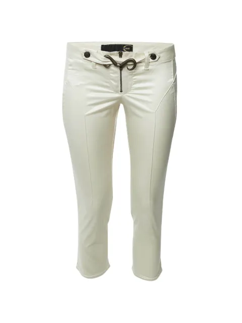 Just Cavalli Vintage Capri lace-up trousers
