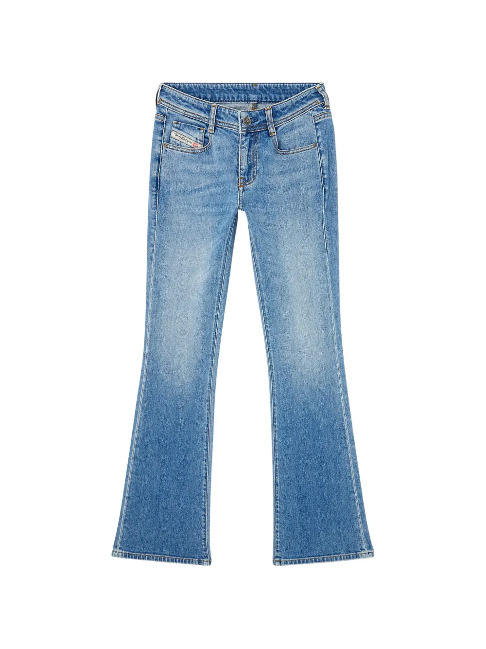 Diesel bootcut jeans low waist 1969 D-Ebbey - Blu