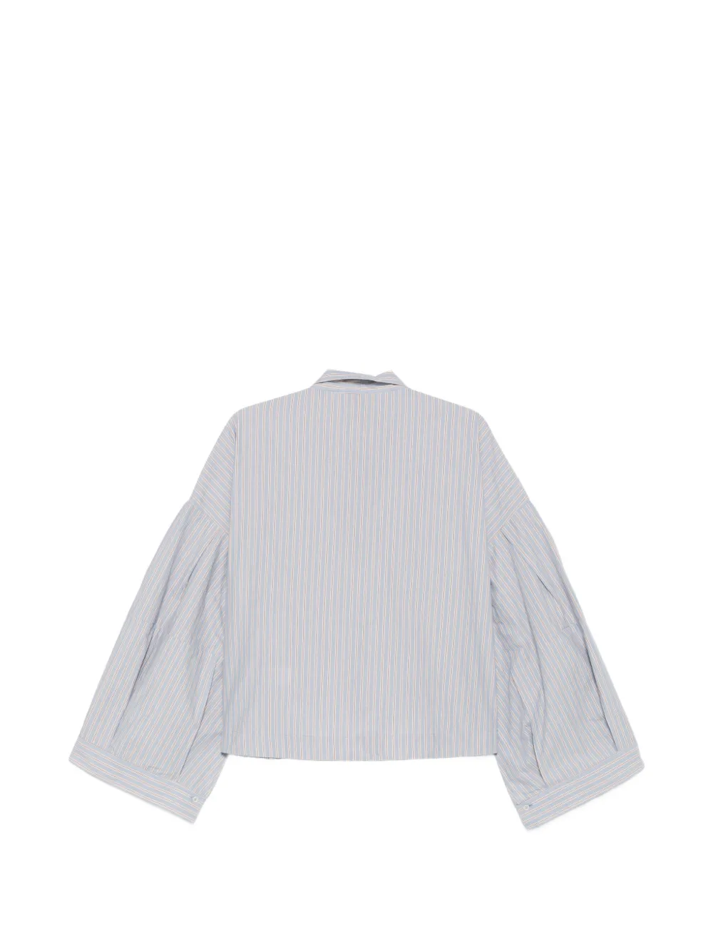Jejia Clo gestreepte blouse met strik Blauw
