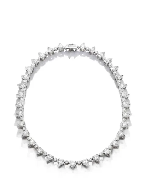 Di Volpe Lo Scudo sapphire tennis necklace