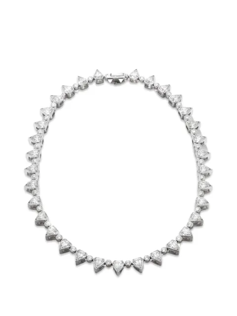 Di Volpe Lo Scudo sapphire tennis necklace