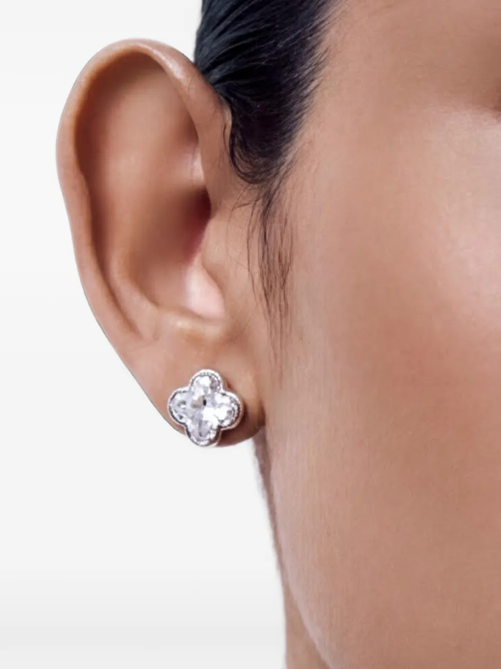 Di Volpe Trifoglio sapphire earrings - Argento