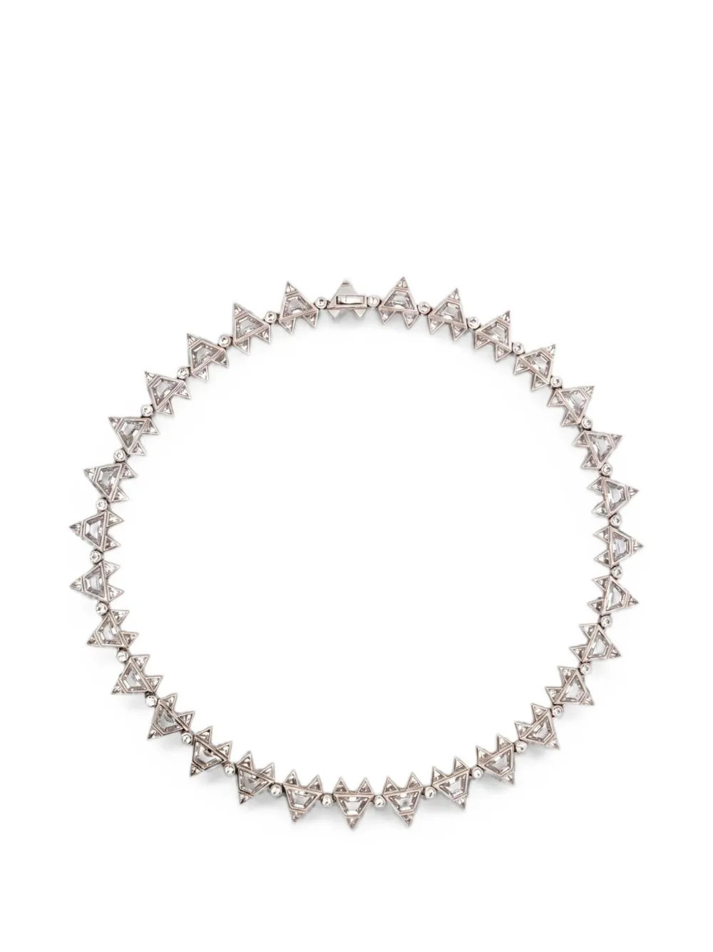 Di Volpe Il Volpaccio sapphire tennis necklace - Silber