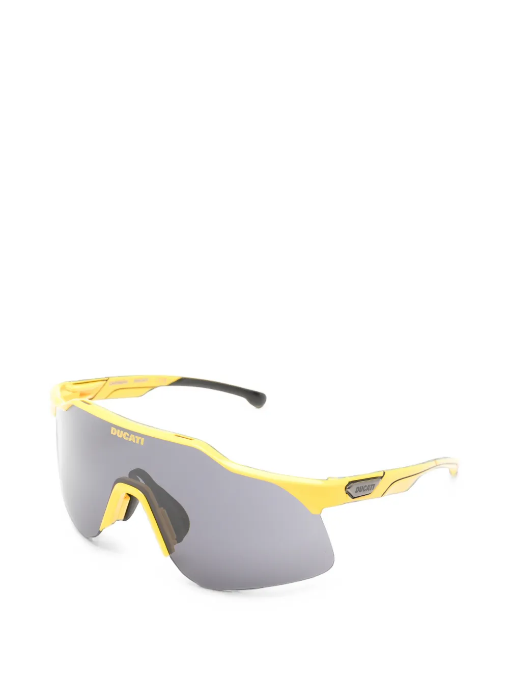 Carrera x Ducati zonnebril met geometrisch montuur Geel