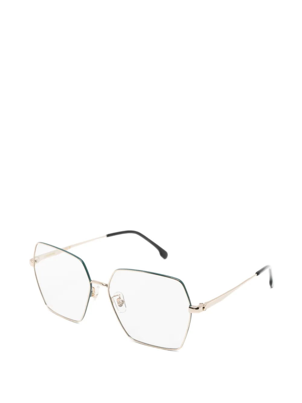 Carrera Bril met geometrisch montuur Goud