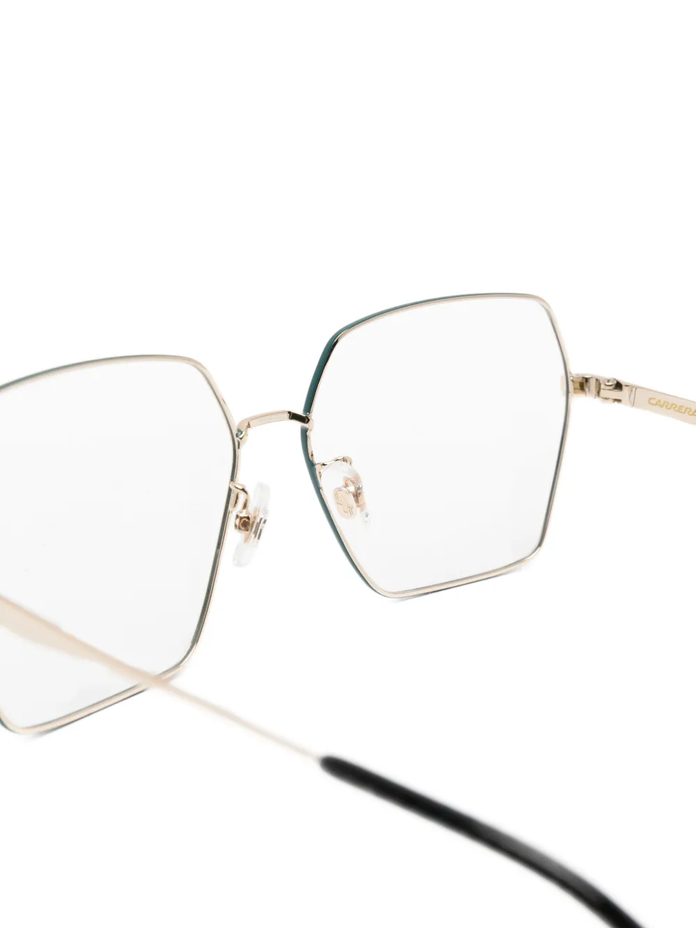 Carrera Bril met geometrisch montuur Goud