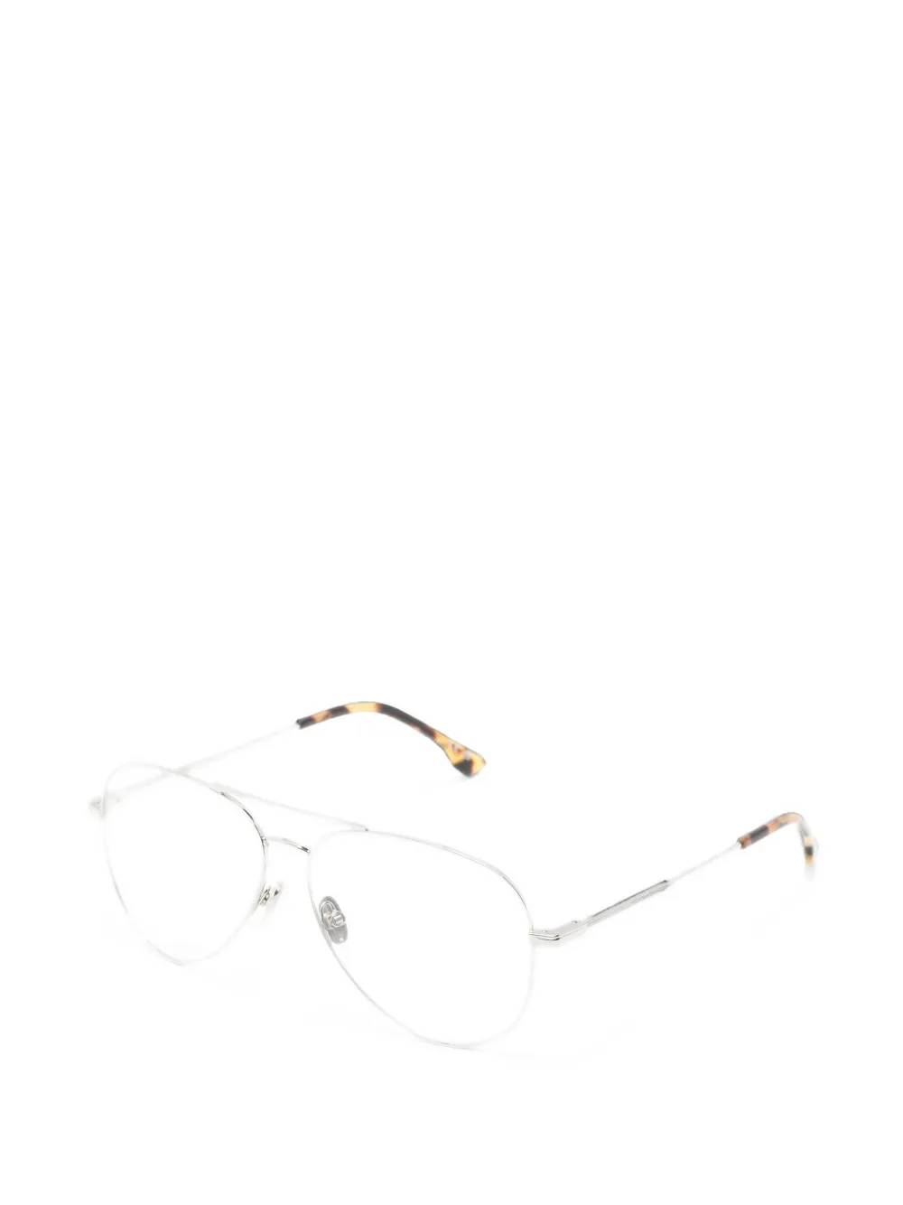 Victoria Beckham Eyewear Bril met piloten montuur Zilver