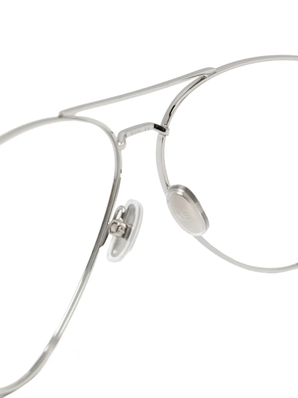 Victoria Beckham Eyewear Bril met piloten montuur Zilver