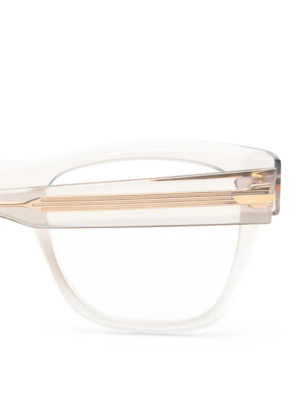 Victoria Beckham Eyewear Bril met vierkant montuur Grijs
