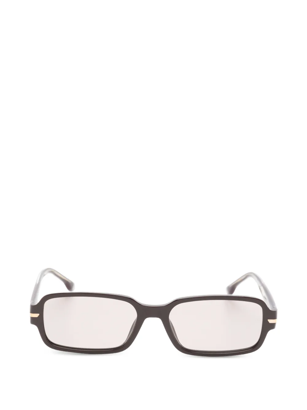 Victoria Beckham Eyewear Sonnenbrille mit eckigem Gestell - Braun