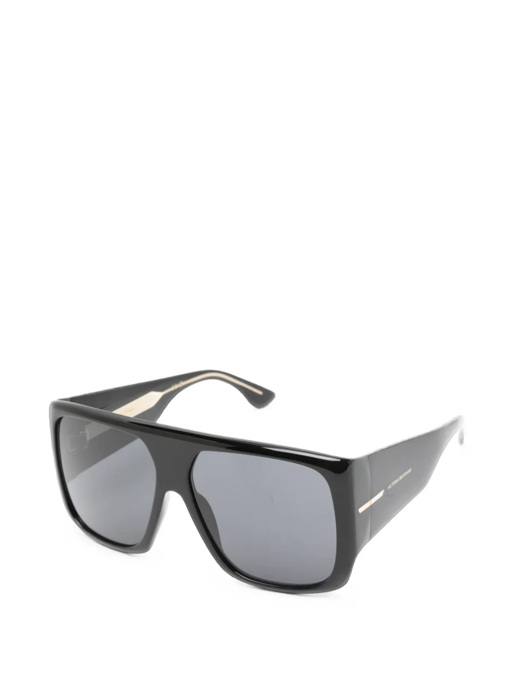 Victoria Beckham Eyewear Zonnebril met geometrisch montuur Zwart