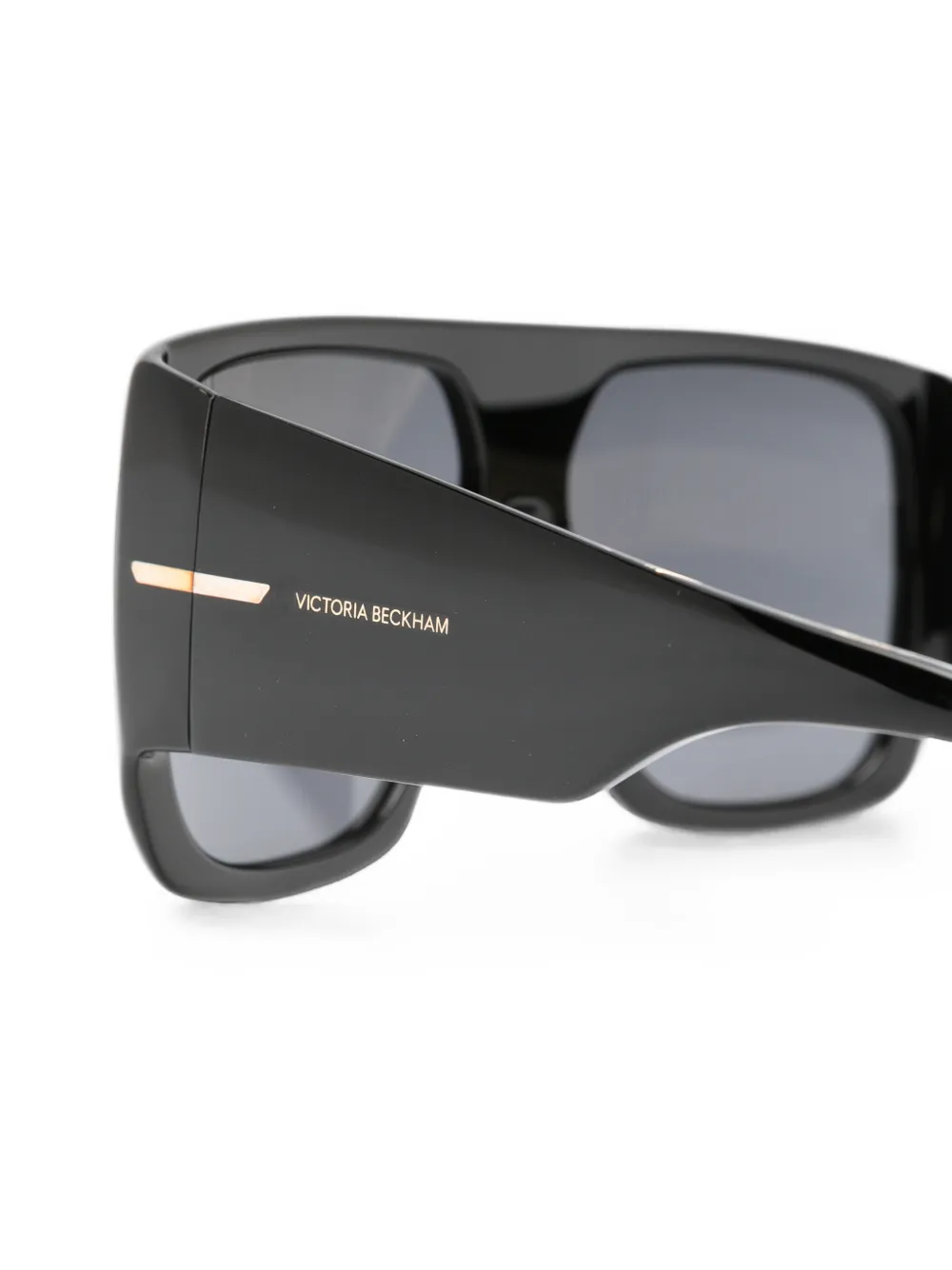 Victoria Beckham Eyewear Zonnebril met geometrisch montuur Zwart