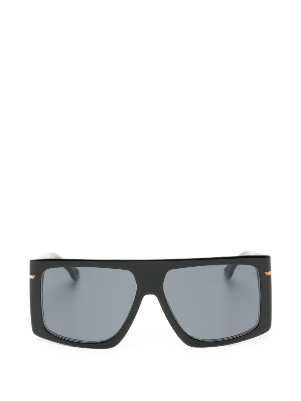 Victoria Beckham Eyewear Zonnebril met rechthoekig montuur Zwart