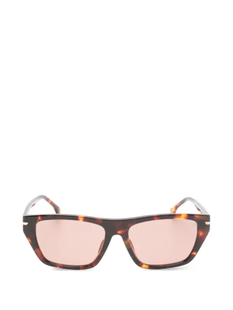 Victoria Beckham Eyewear tortoiseshell-effect rectangle-frame sunglasses