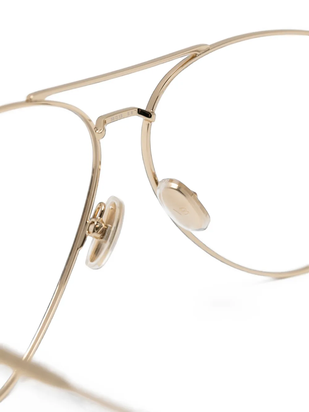 Victoria Beckham Eyewear Bril met piloten montuur Goud