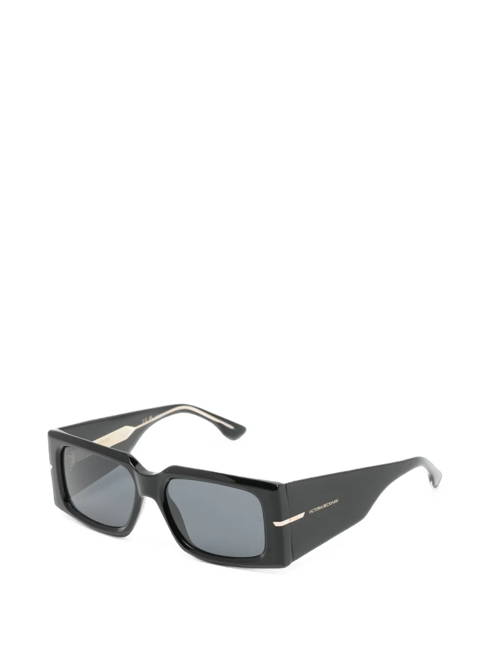 Victoria Beckham Eyewear Zonnebril met rechthoekig montuur Zwart