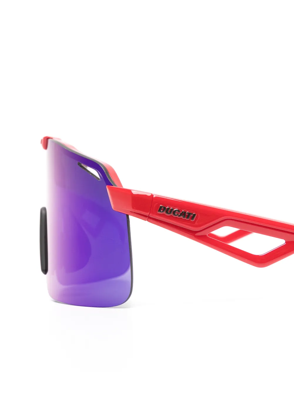 Carrera x Ducati zonnebril met gegraveerd logo Rood