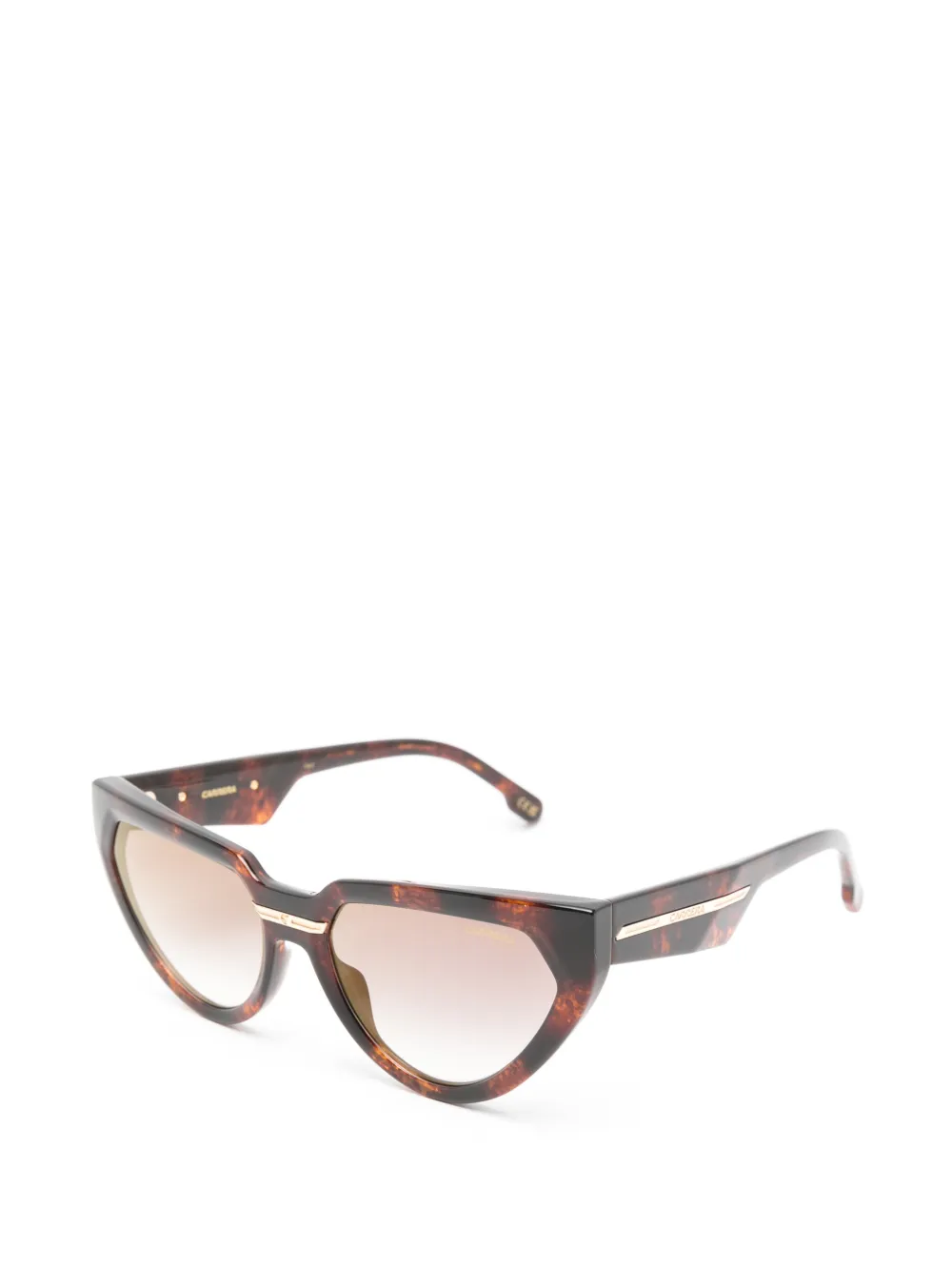 Carrera Victory C20 S zonnebril met cat-eye montuur Bruin