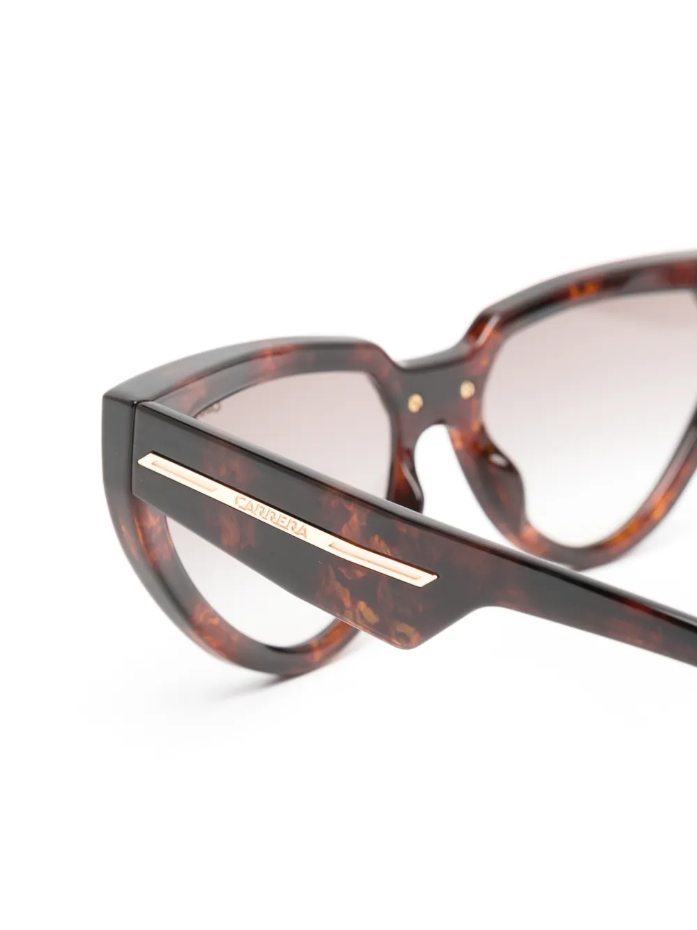 Carrera Victory C20 S zonnebril met cat-eye montuur Bruin