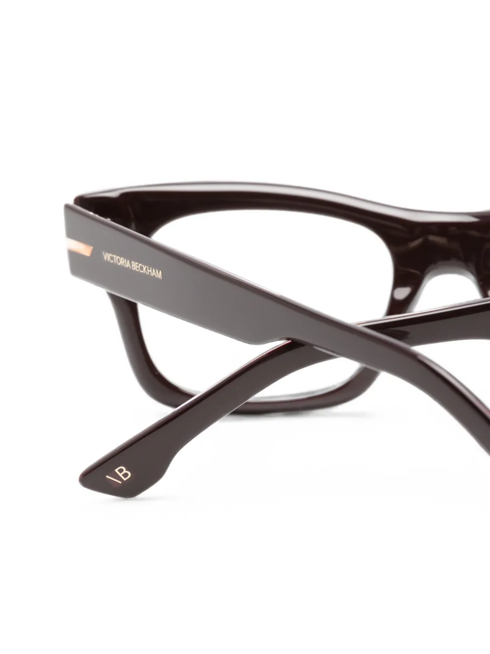 Victoria Beckham Eyewear Bril met rechthoekig montuur Rood