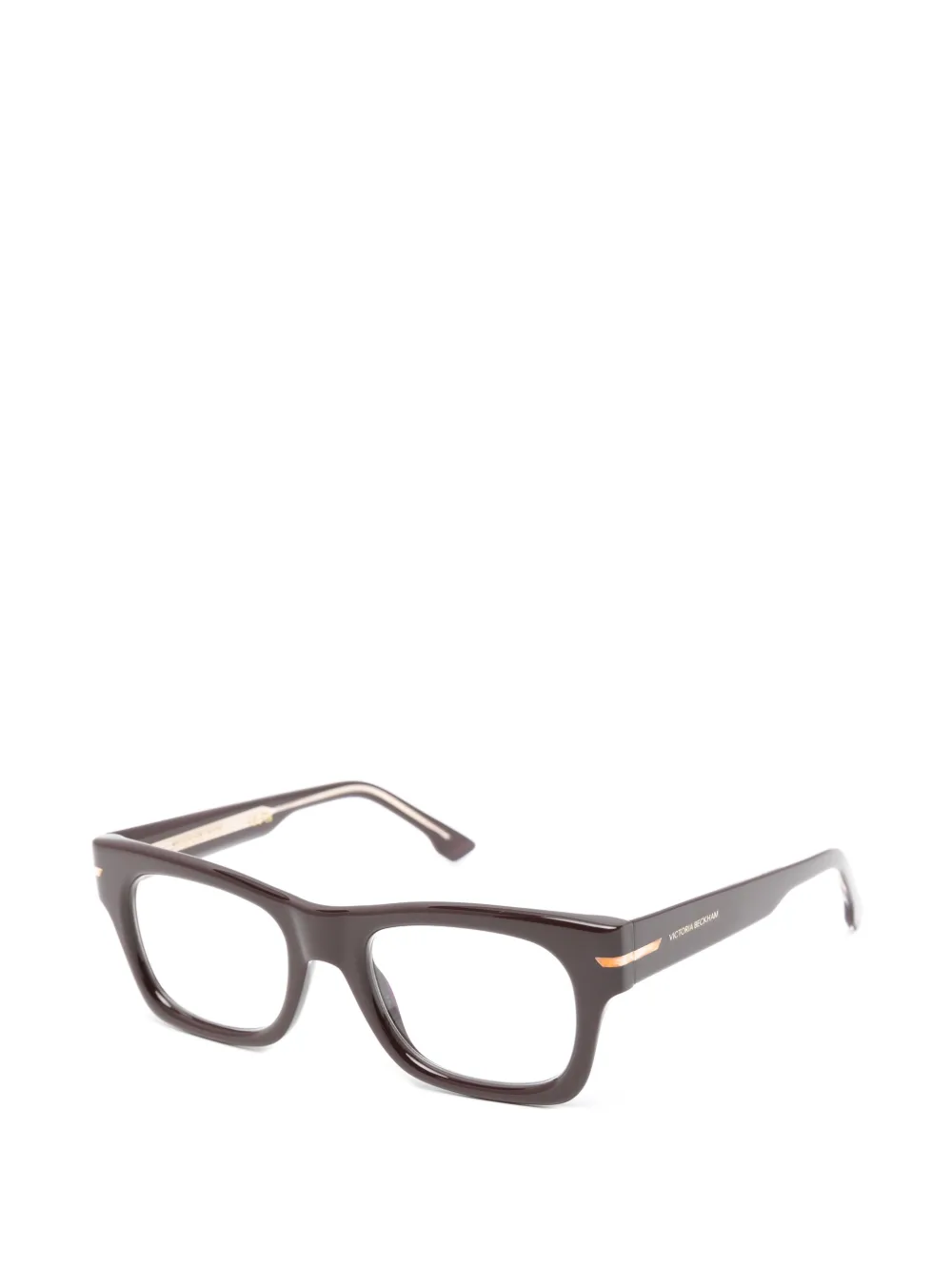 Victoria Beckham Eyewear Bril met rechthoekig montuur Rood