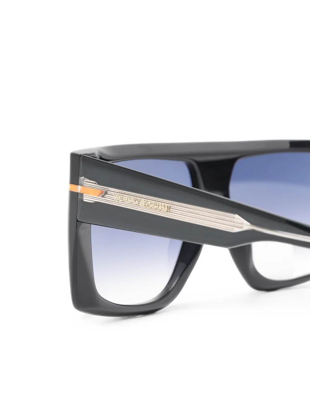 Victoria Beckham Eyewear Zonnebril met geometrisch montuur Zwart