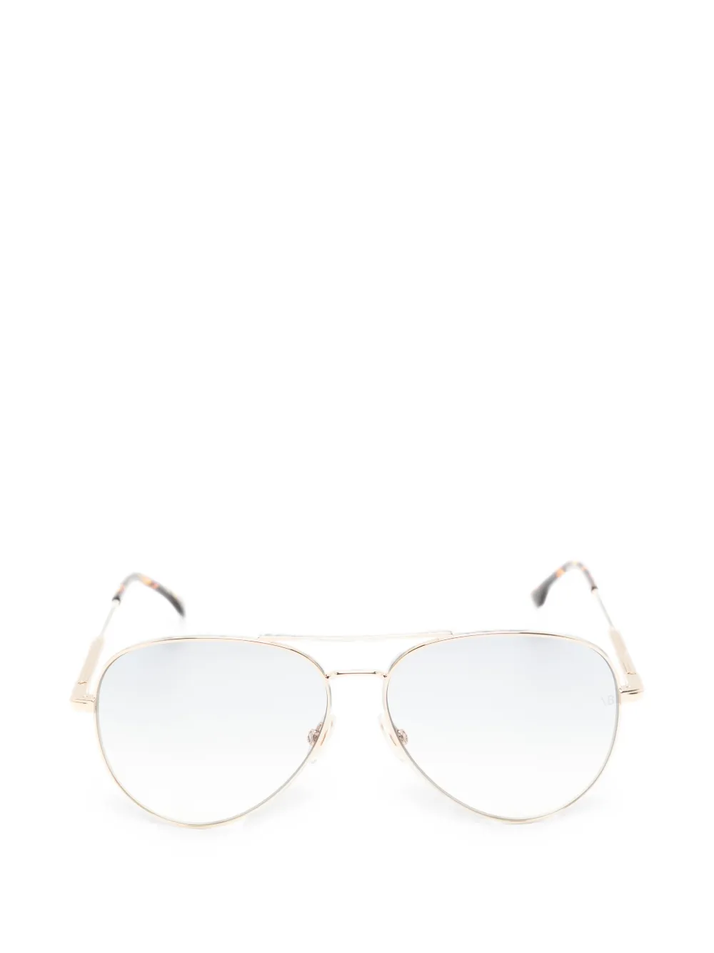 Victoria Beckham Eyewear Zonnebril met piloten montuur Goud