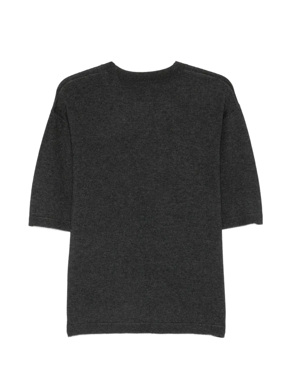 ISABEL MARANT Jona trui met geborduurd logo Grijs