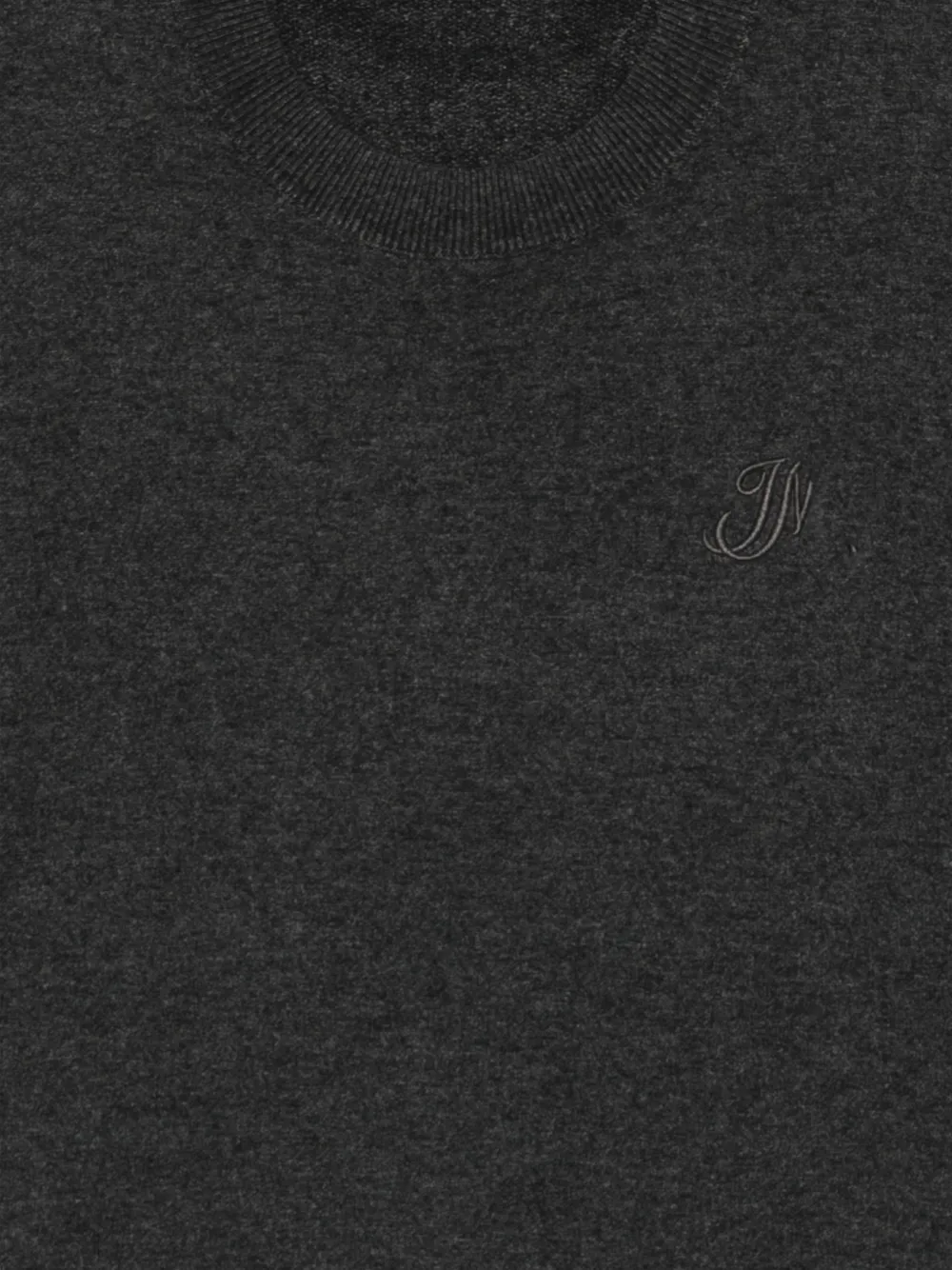 ISABEL MARANT Jona trui met geborduurd logo Grijs