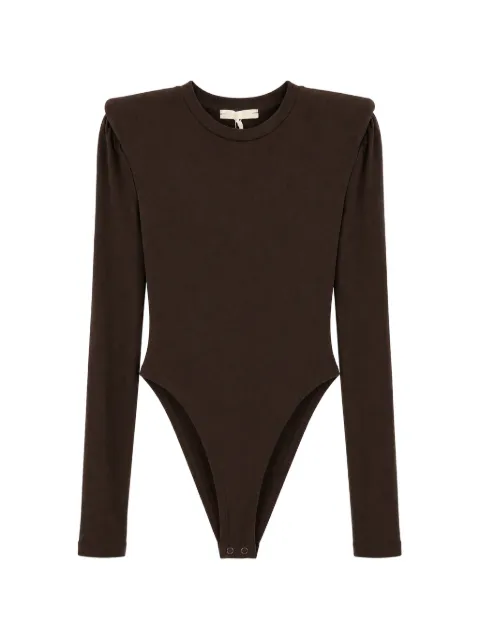 Miss Grant Kids padded-shoulder bodysuit