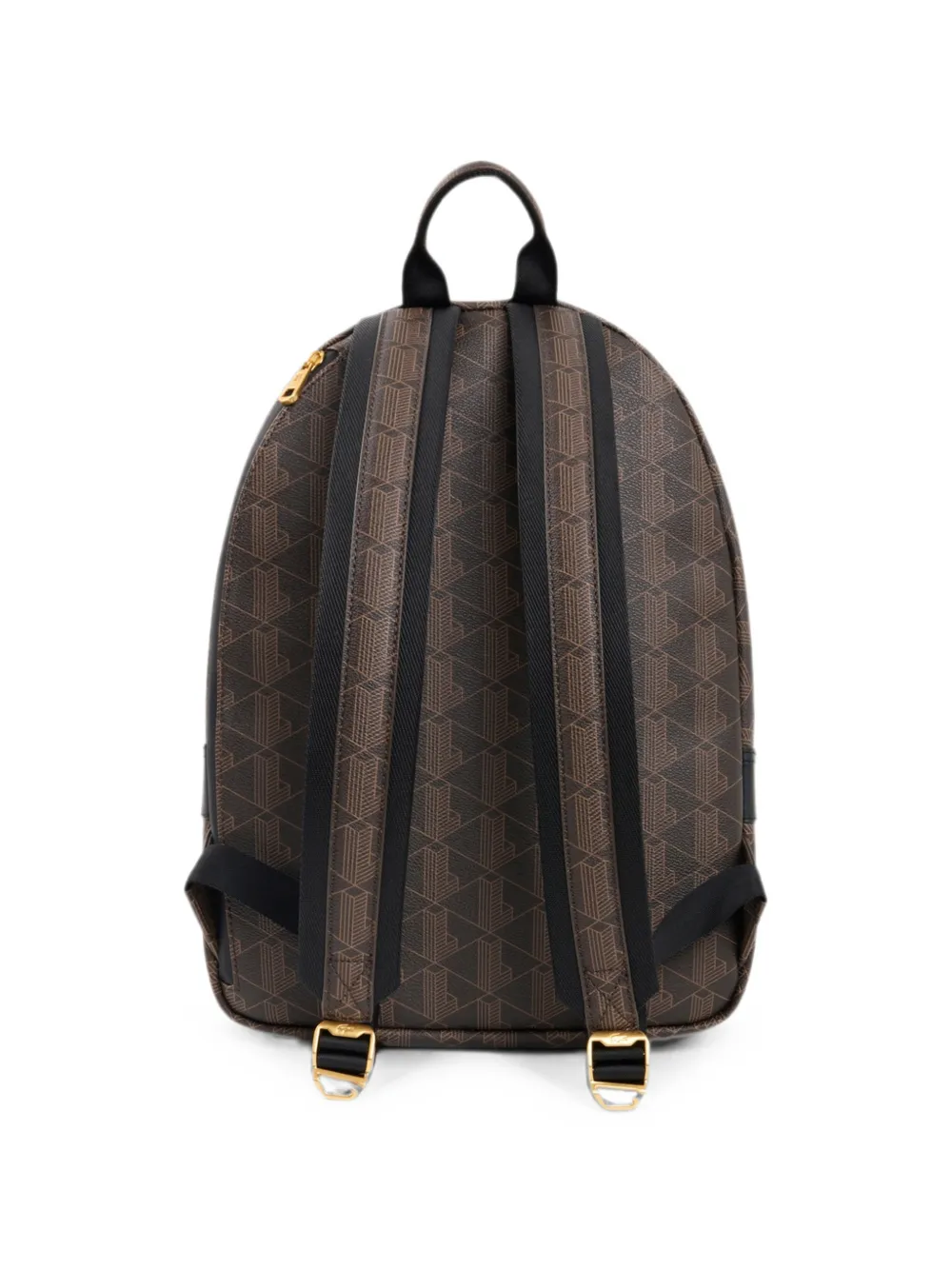 Lacoste The Blend rugzak met monogramprint Bruin