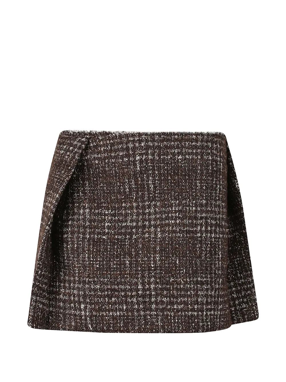 IRO tweed wrap skirt