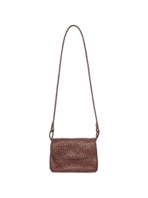 IBELIV Paris woven leather cross body bag