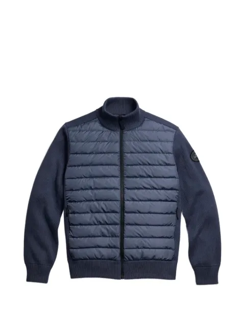 Canada Goose HyBridge panel-knit wool padded jacket
