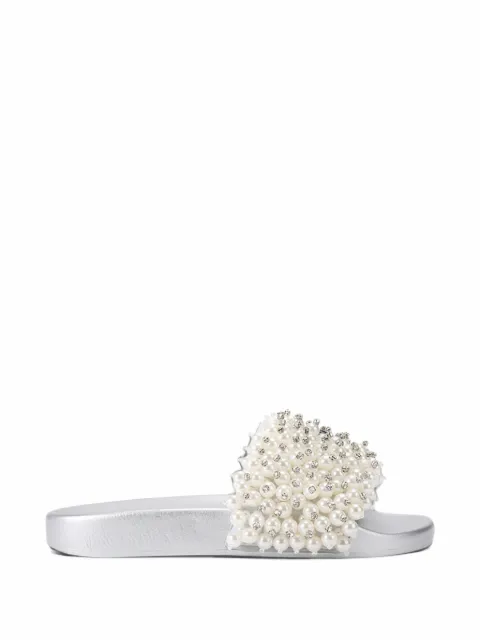 Kurt Geiger London Meena Eagle bead slides