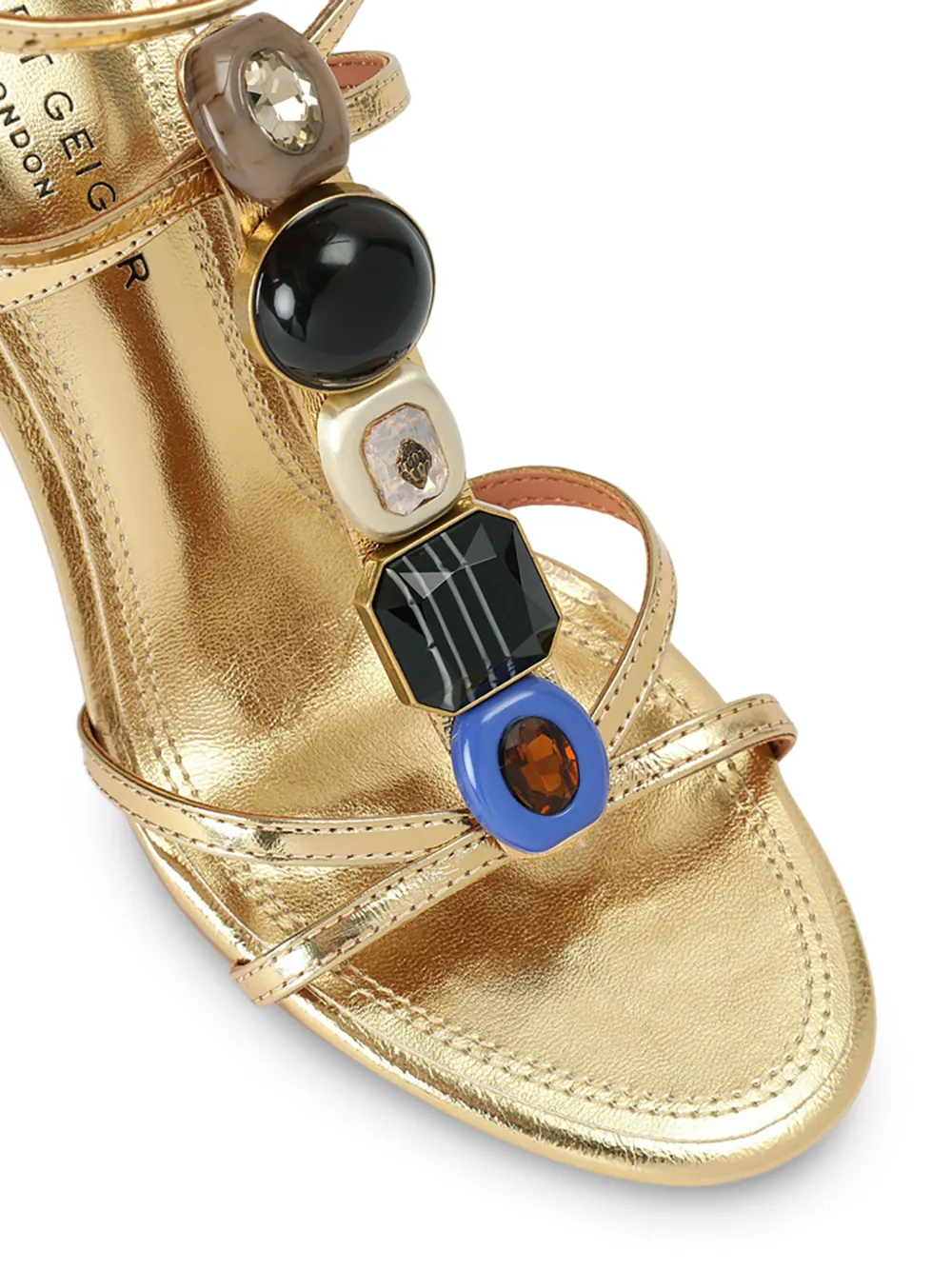 Kurt Geiger London Loulou heel sandals Goud