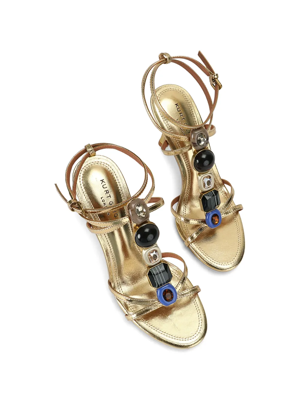 Kurt Geiger London Loulou heel sandals Goud