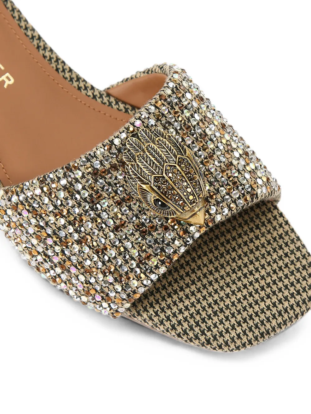 Kurt Geiger London Kensington flat sandals Goud