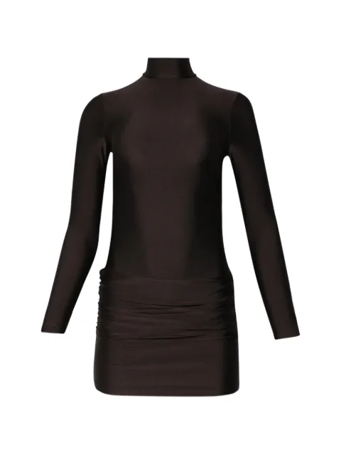 Burc Akyol vestido corto Caryatid de tejido jersey