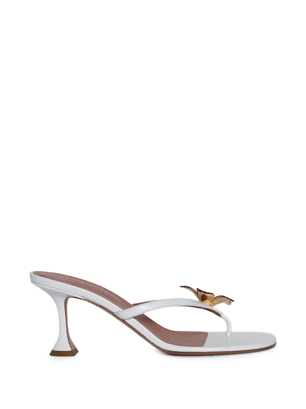 Amina Muaddi Vittoria thong 45 sandals Wit