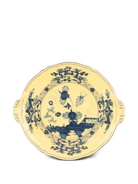 GINORI 1735 Oriente Italiano Citrino cake plate