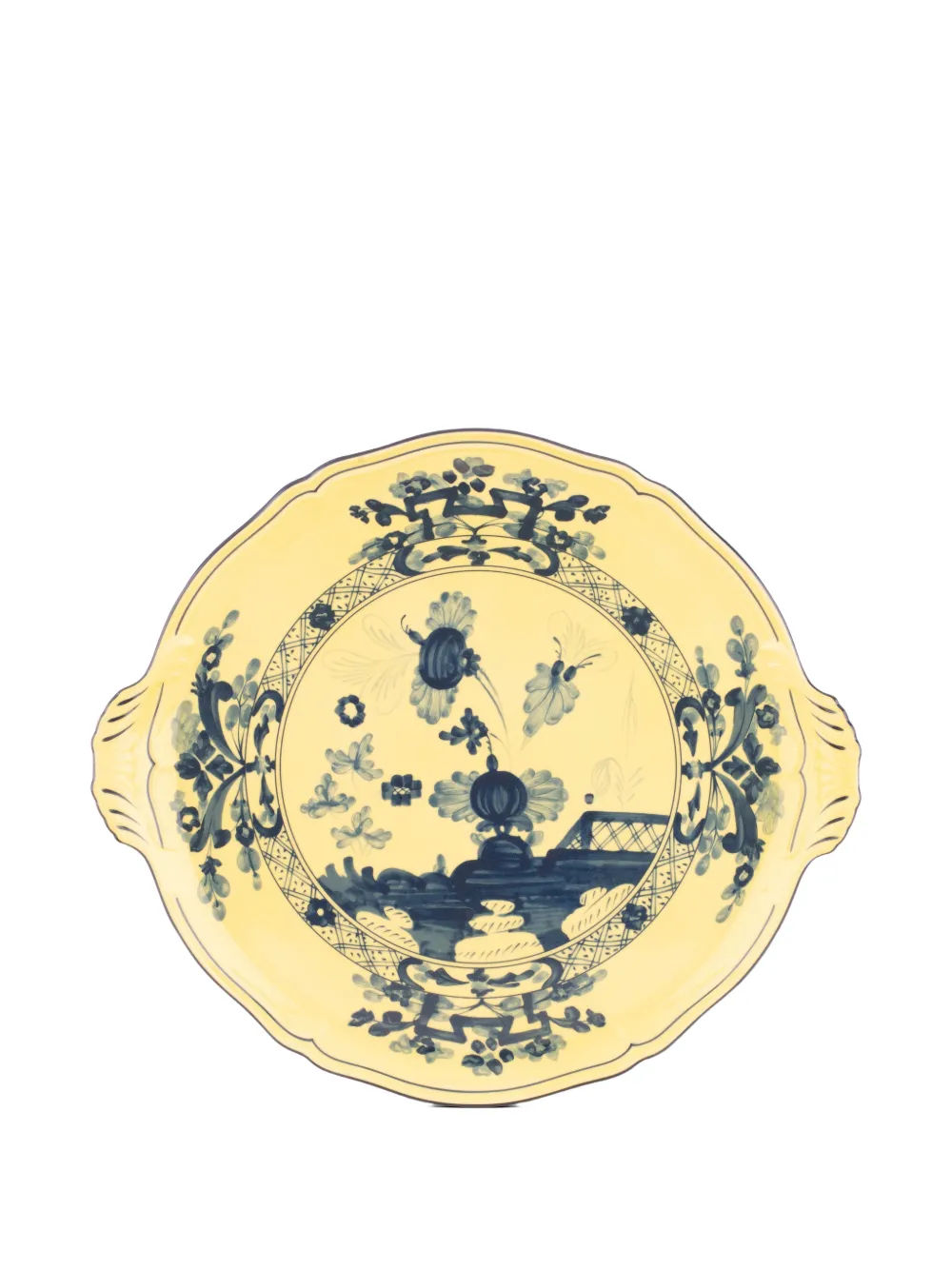 GINORI 1735 Oriente Italiano Citrino cake plate - Gelb