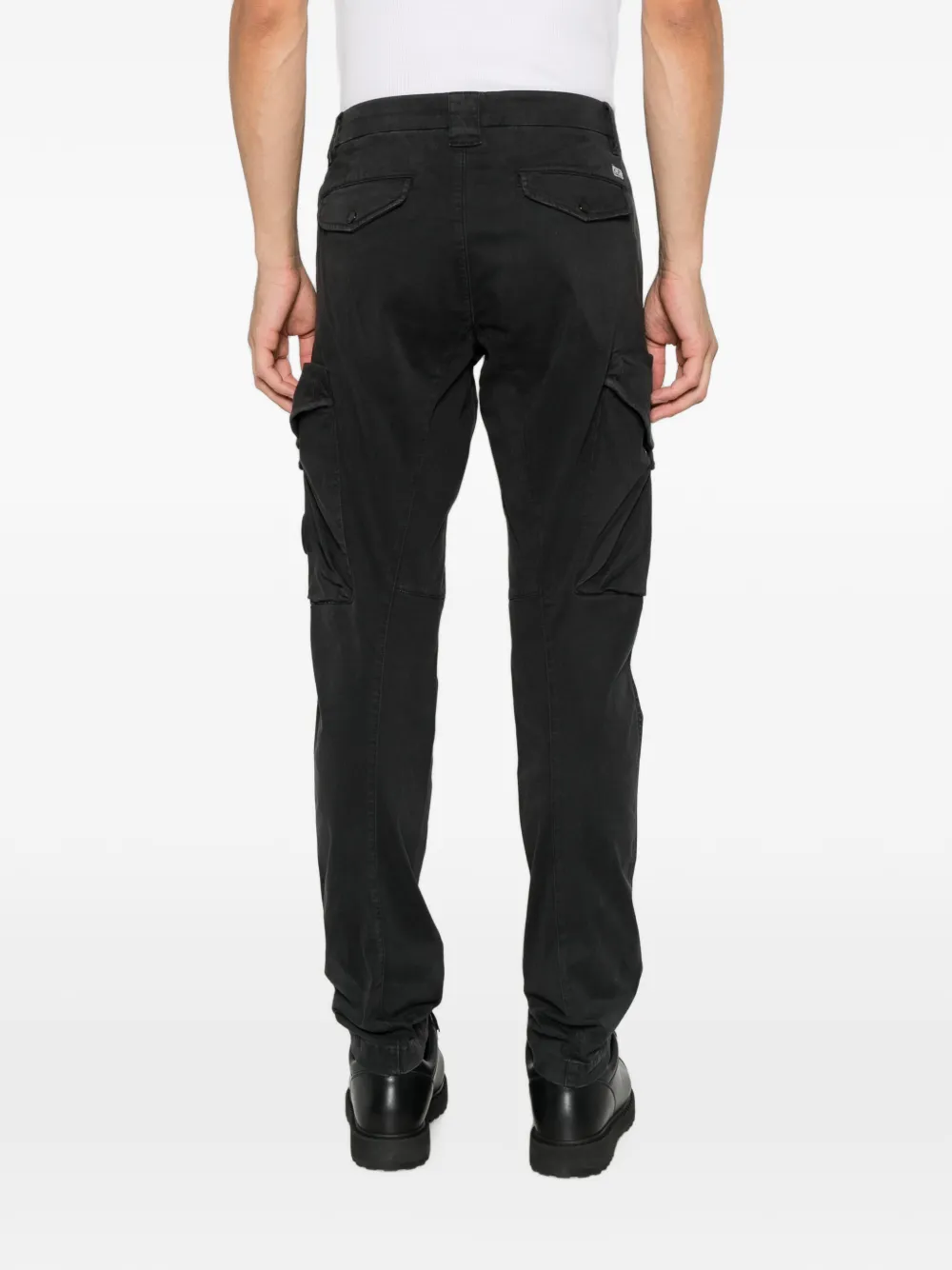 C.P. Company Cargo broek met Lens-detail Zwart