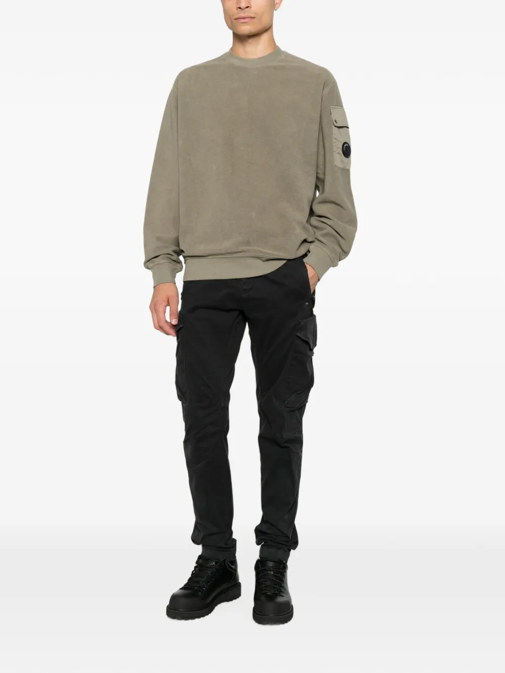 C.P. Company Cargo broek met Lens-detail Zwart