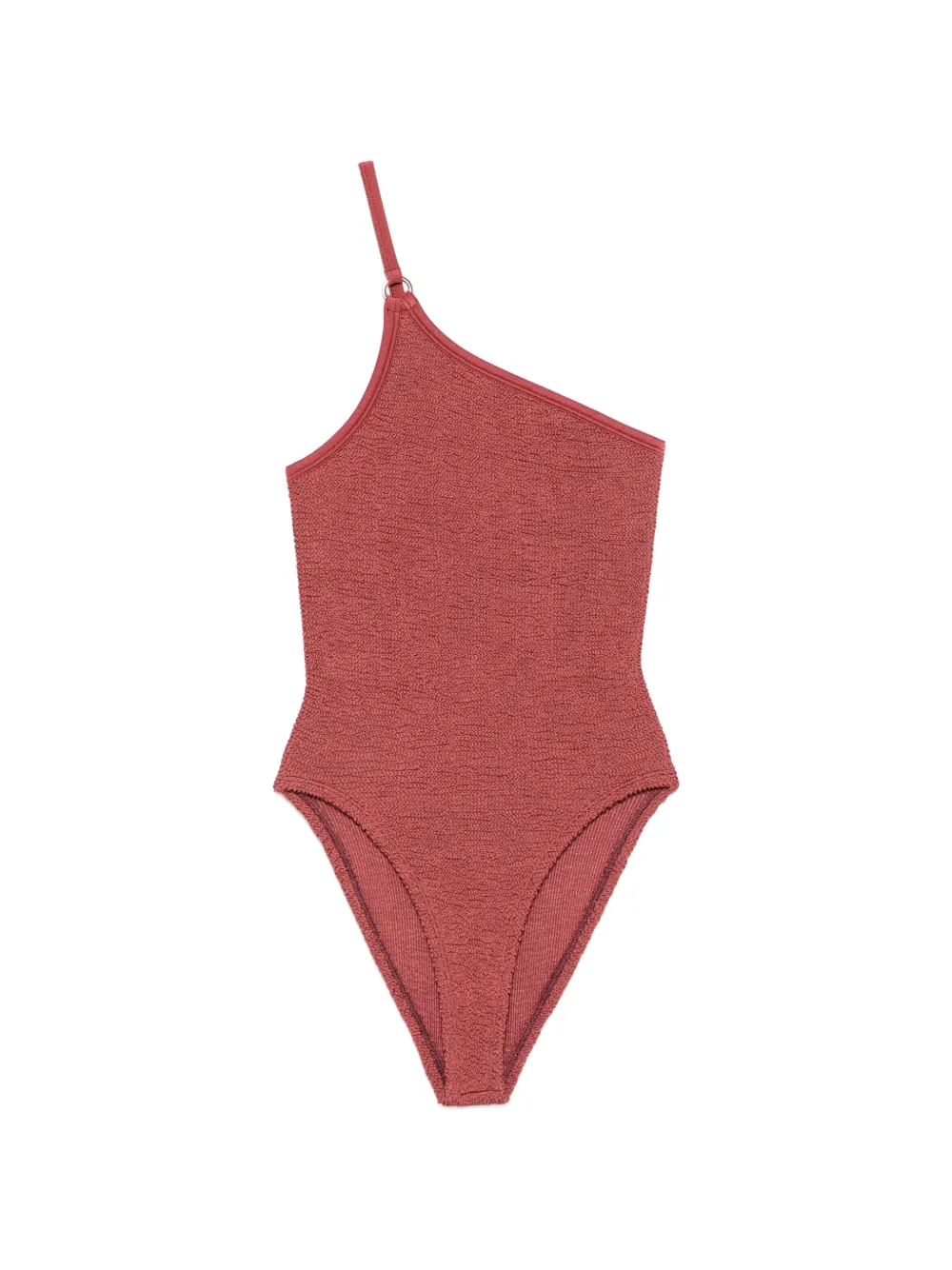 Hunza G Costume intero monospalla - Rosa