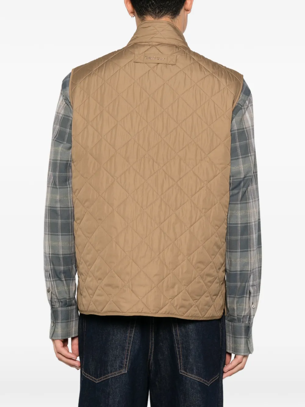 Barbour Gewatteerde bodywarmer Bruin