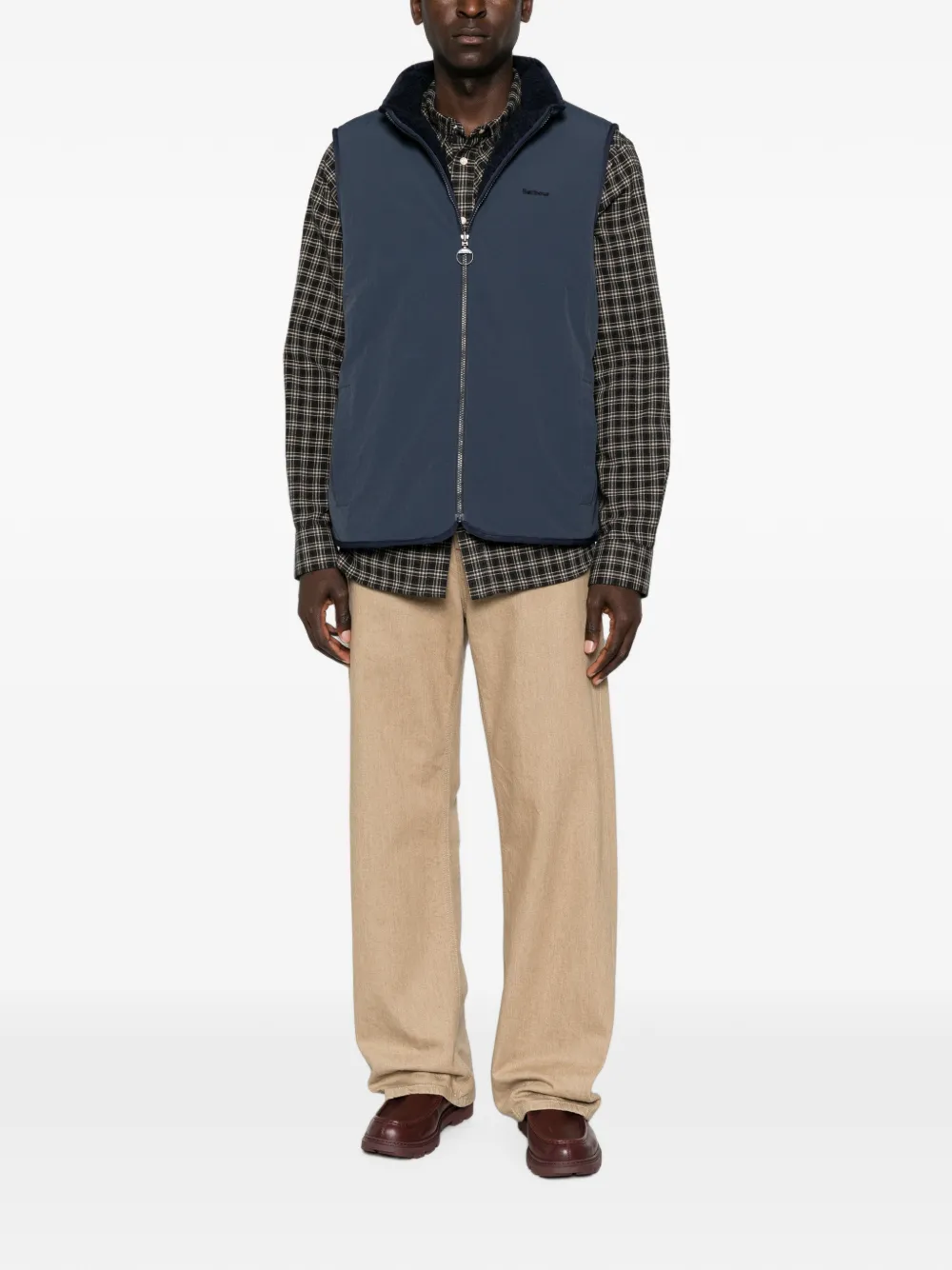 Barbour Omkeerbaar gilet Blauw